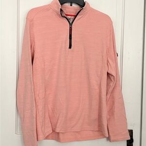 Avalanche Women’s Half-Zip Sweater in Light Peach